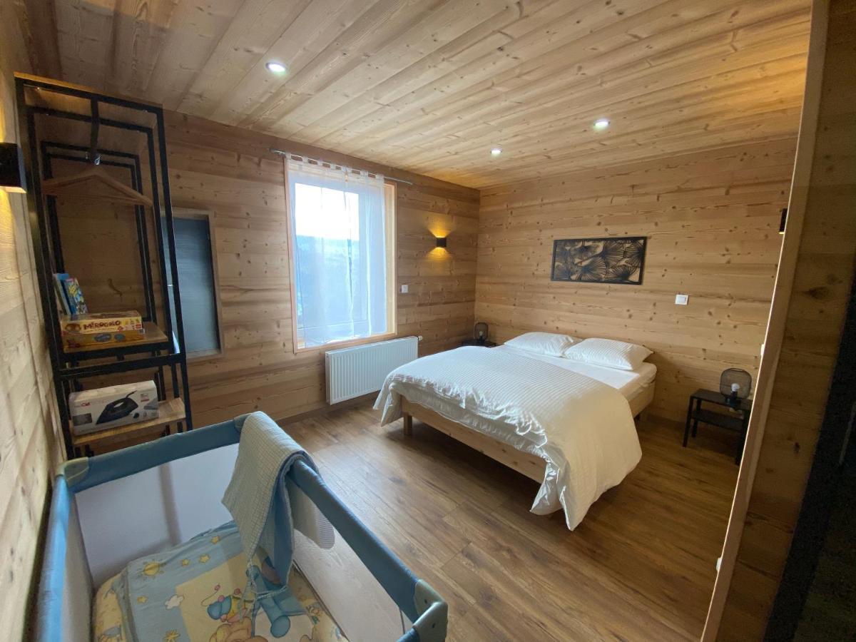 Les Chalets Bambi & Jacuzzi Privatif Ла-Бресс Екстер'єр фото