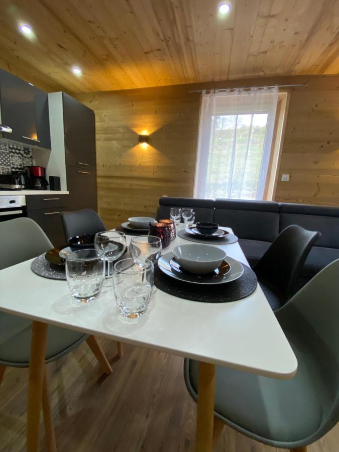 Les Chalets Bambi & Jacuzzi Privatif Ла-Бресс Екстер'єр фото