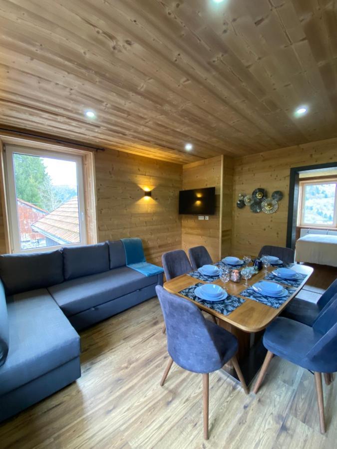Les Chalets Bambi & Jacuzzi Privatif Ла-Бресс Екстер'єр фото