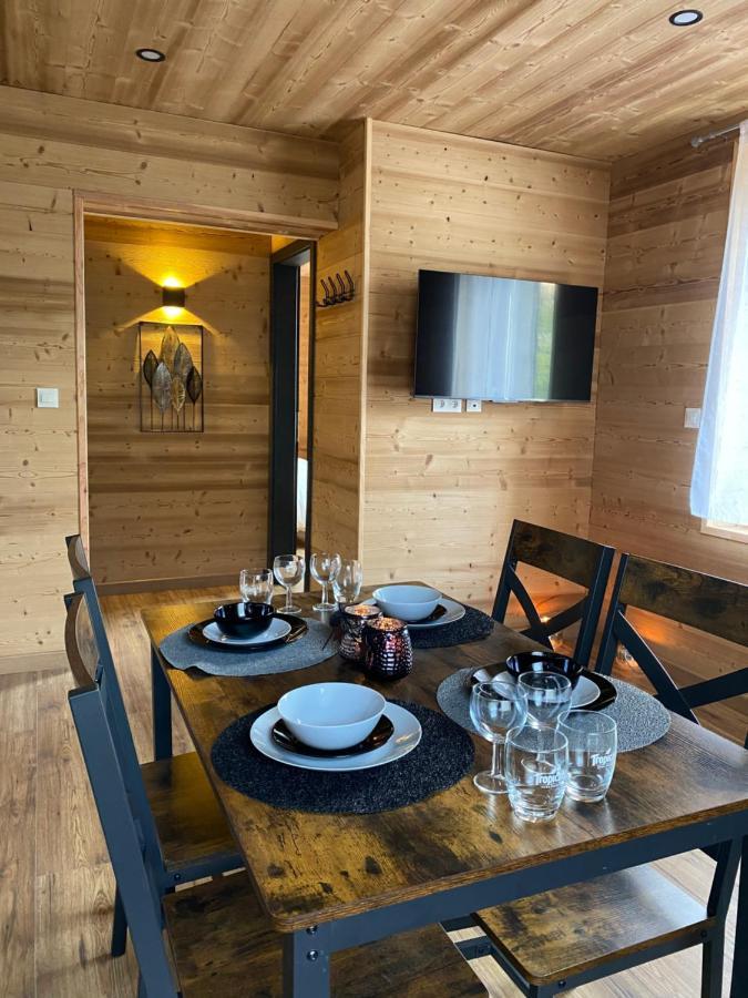 Les Chalets Bambi & Jacuzzi Privatif Ла-Бресс Екстер'єр фото