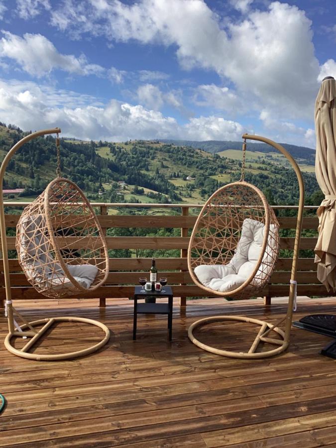 Les Chalets Bambi & Jacuzzi Privatif Ла-Бресс Екстер'єр фото